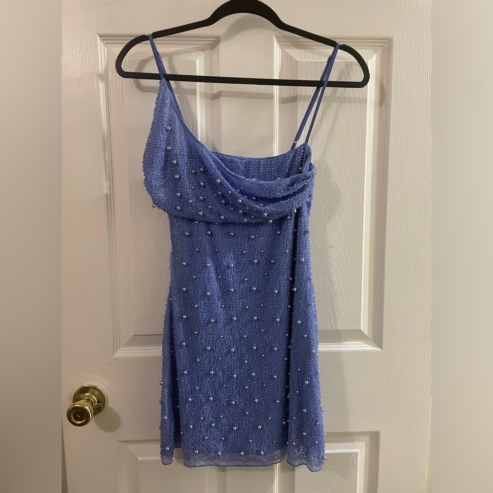 Oh Polly Embellished Mini Dress